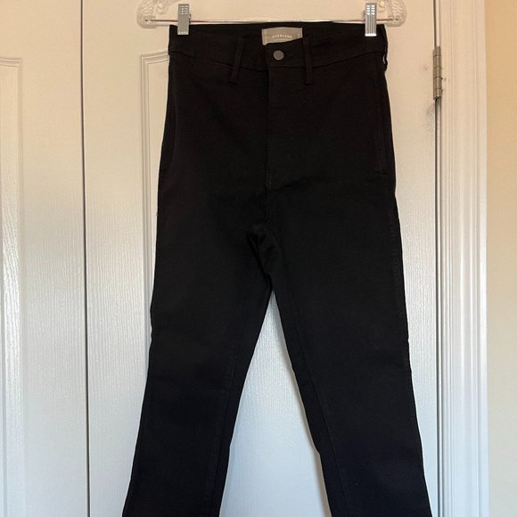 Everlane Way-High Clean Front Skinny Jean - Black - Picture 4 of 5